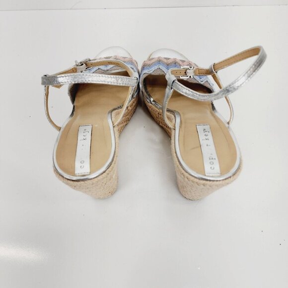 Wedges Size 9 Copper Key Waterlily Ankle Metallic Mermaid Espadrilles Platform - Picture 11 of 12